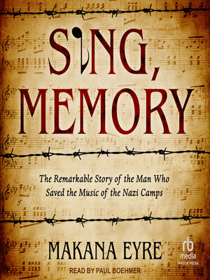cover image of Sing, Memory